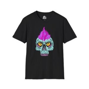 Flaming Skull Graphic Tee