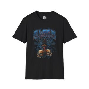 Black Widow Skulls Graphic Tee