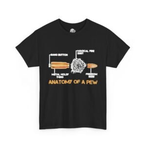 Anatomy of a Pew Graphic Tee