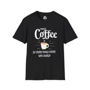 Drink Cōƒƒee Graphic Tee