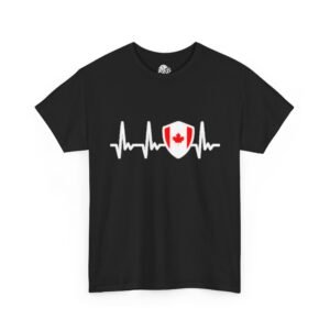 Canadian Heart Beat Graphic Tee