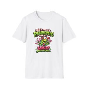"This Is My New Pandemic Shirt" Cute Virus Love Graphic Tee