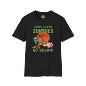 Flesh Is For Zombies Graphic Tee