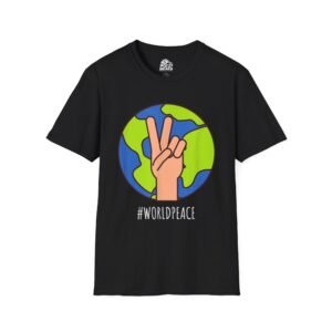 #WorldPeace Earth Graphic Tee