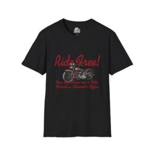 Ride Free. You will never see a bike outside a shrinks office Graphic Tee