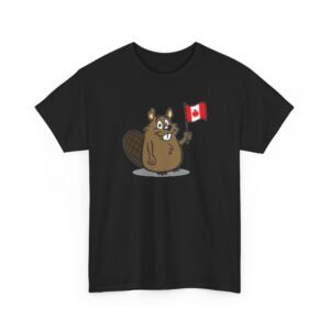 Beaver Canada Flag Graphic Tee
