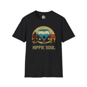 Hippie Soul Black Graphic Tee