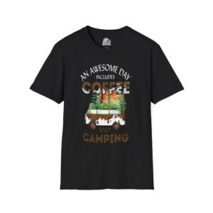 Coffee and Camping Graphic Tee