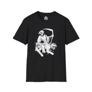 Grim Reaper Pit Bulls Graphic Tee