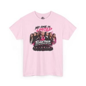 No One Is Limited Breast Cancer Awareness Graphic Tee