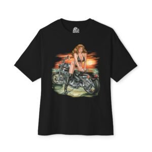 Motorcycle Betty Graphic Tee