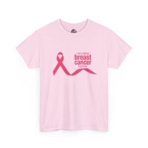 Lets Defeat Breast Cancer Together Graphic Tee