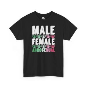 Male Female Abrosexual Graphic Tee