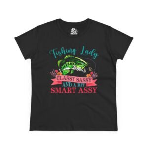 Fishing Lady Graphic Tee